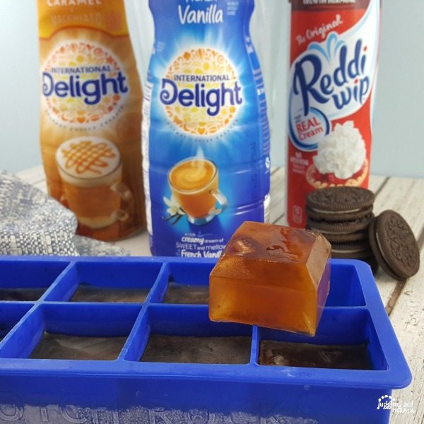 Cookies and Cream Coffee Frappe with International Delight and Reddi-Wip