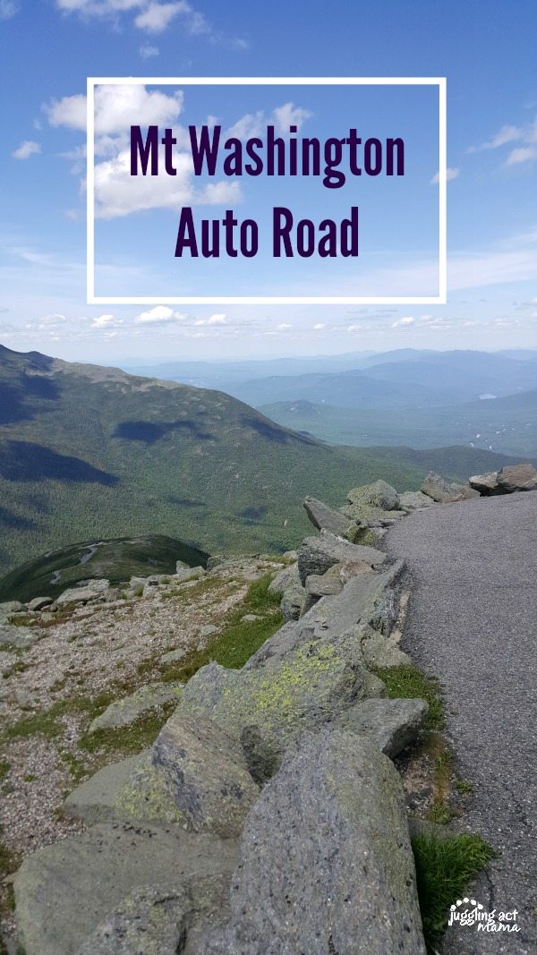Drive the Mt Washington Auto Road during your family vacation in the White Mountains #ad #NH #WMA #BucketList
