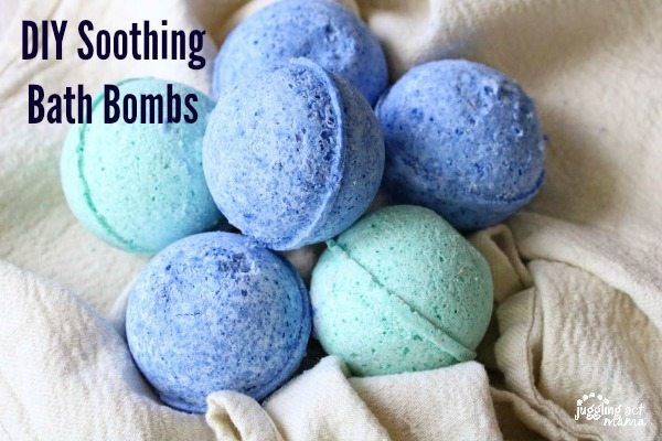 DIY Soothing Bath Bombs