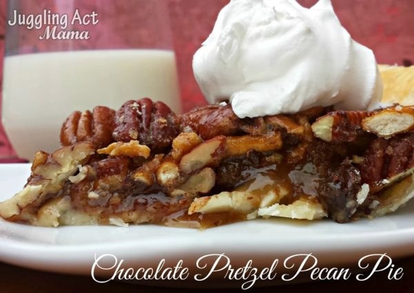Chocolate Pretzel Pecan Pie
