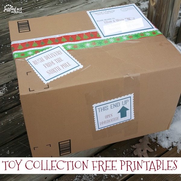 Have your children collect toys they've grown out of with a little help from Santa or your Elf and our North Pole Toy Collection Printables this Christmas