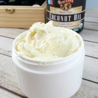 Lemongrass Whipped Body Butter #DIY #Barleans #ad