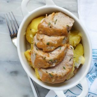 Easy Instant Pot Pork Loin Dinner