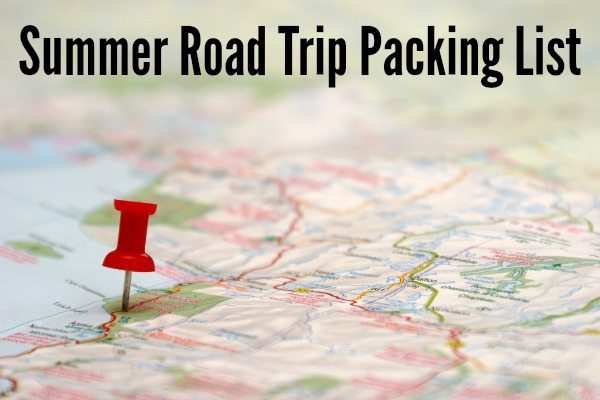 Summer Road Trip Packing List