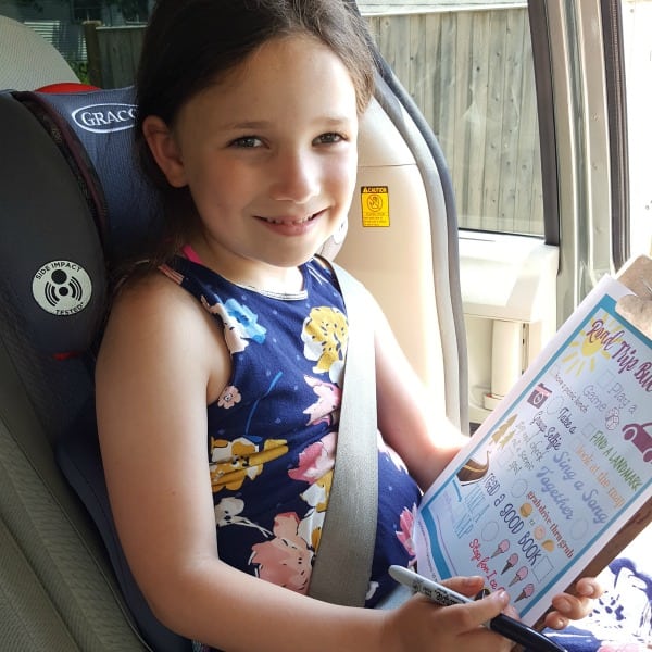 FREE Road Trip Ideas Printable Bucket List - Juggling Act Mama