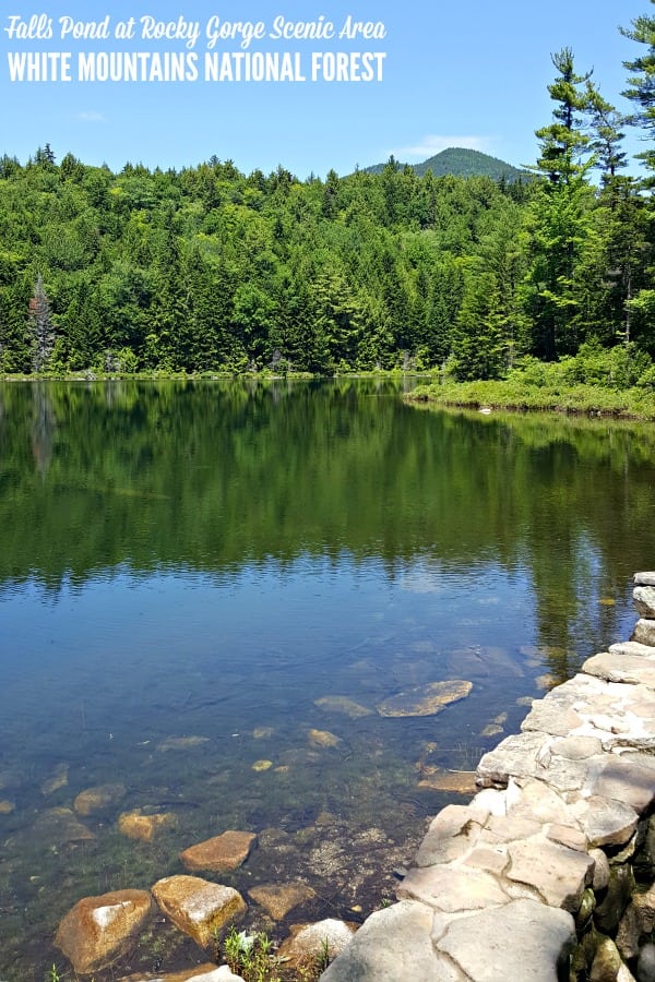 Falls Pond at Rocky Gorge - White Mountains National Forest NH