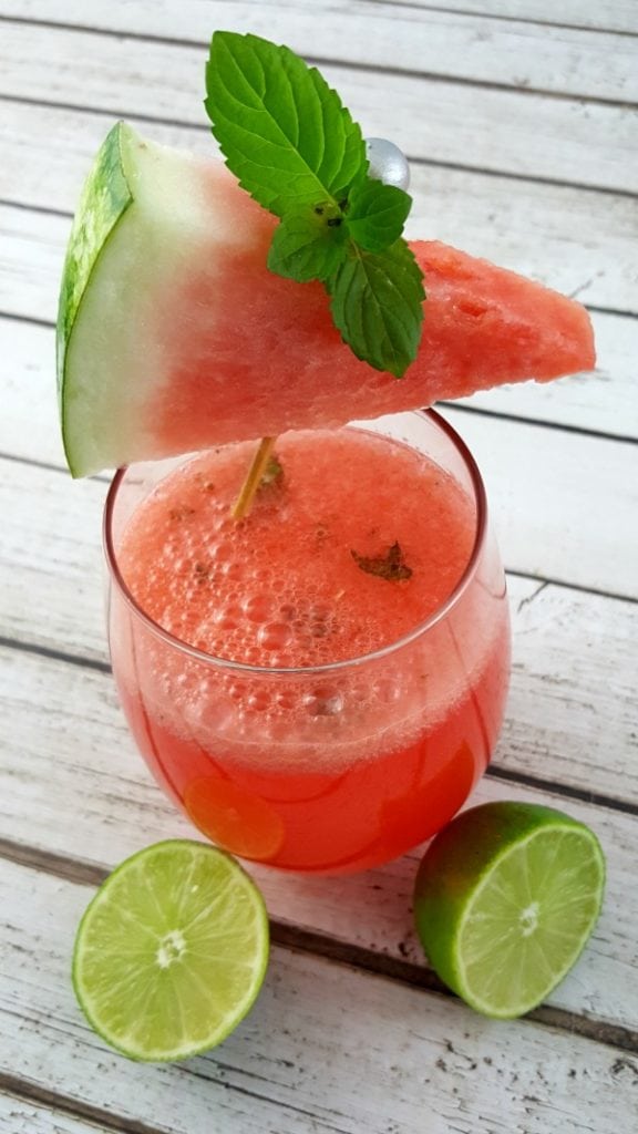 Perfect for Summer Parties - Watermelon Mojito with Torani Watermelon Syrup #ad #Torani