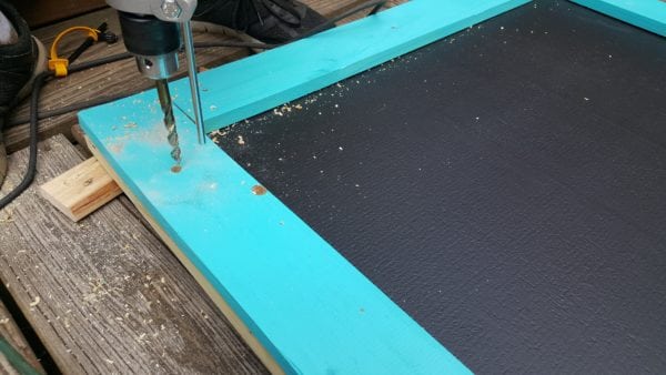Outdoor Chalkboard Project: Step 13