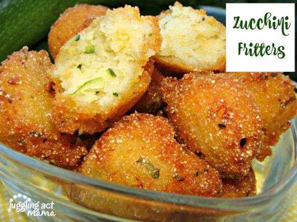 Close up image of easy hush puppies, fried until golden and crispy and placed in a bowl.