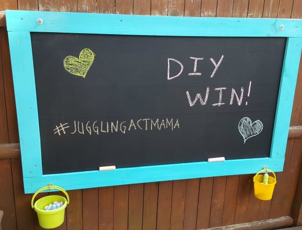 Outdoor Chalkboard Project