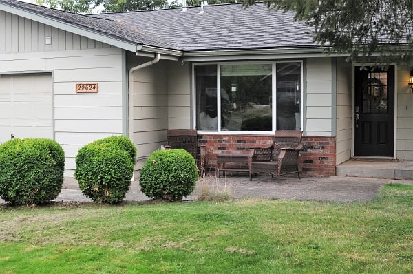 Rustic House Number Plaque