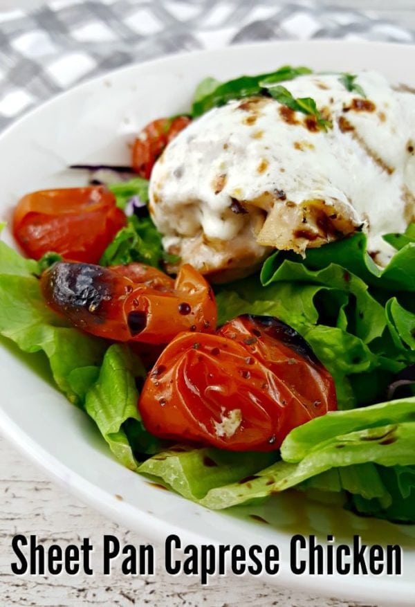 Sheet Pan Caprese Chicken Recipe
