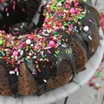 Amazing Chocolate Bundt Cake #ad #ChristmasSweetsWeek