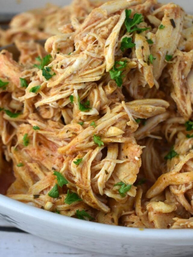 Slow Cooker Buffalo Chicken Story