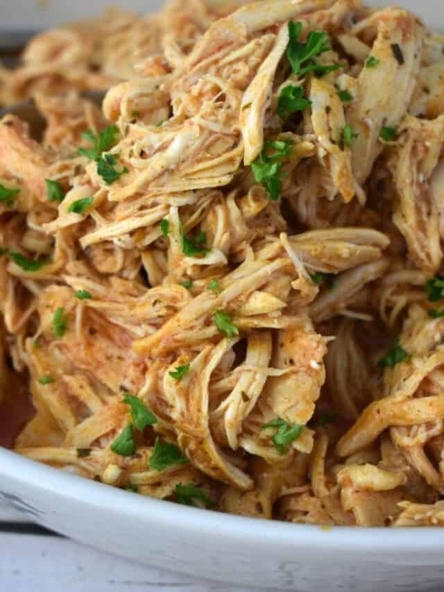 Slow Cooker Buffalo Chicken