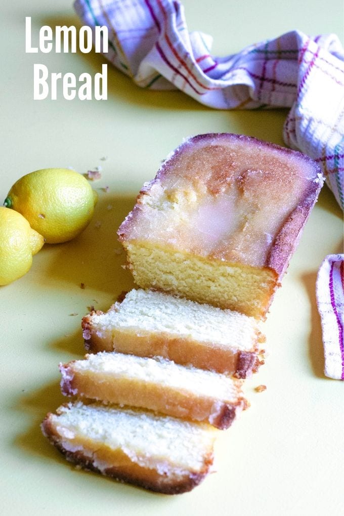 Lemon Bread with Glaze - Juggling Act Mama