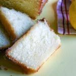 Slices of lemon bread