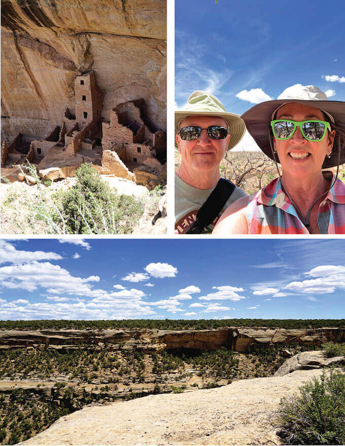 Collage of Mesa Verde