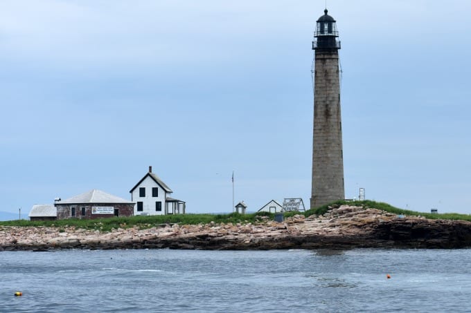 Petit Manan Light Station was first built in 1817, but the present structure was built in 1855. 
