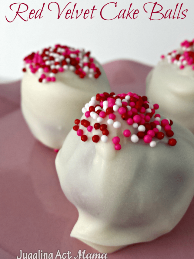 RED VELVET CAKE BALLS RECIPE STORY