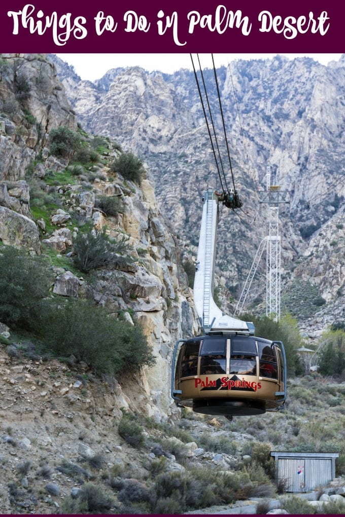 Palm Springs Aerial Tram in the San Jacinto Mountain Range