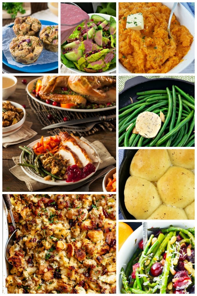 50+ Best Thanksgiving Recipes collage.