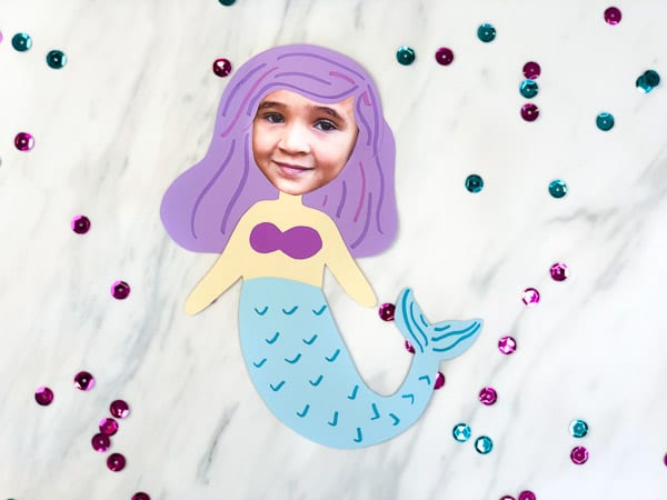 Mermaid Photo Craft.