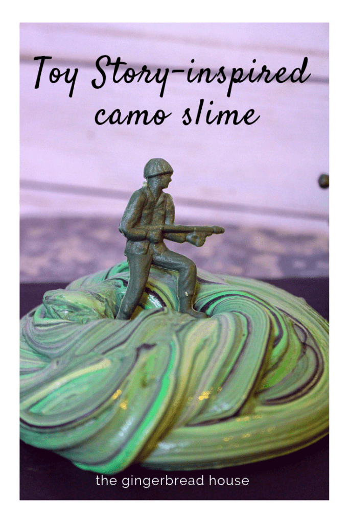 Camo Slime from The Gingerbread House.