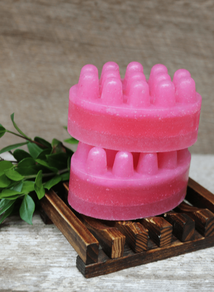 Massaging Shampoo Bars from Brea Getting Fit - Homemade Beauty Products