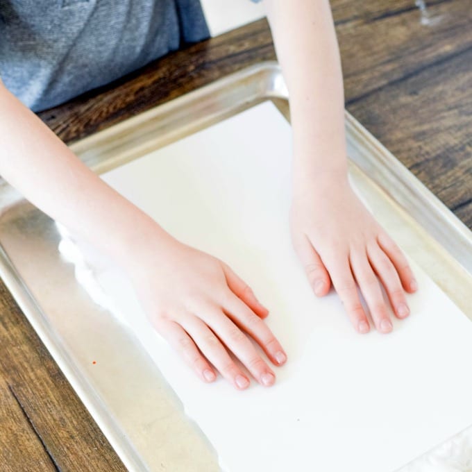 Shaving Cream Painting tutorial
