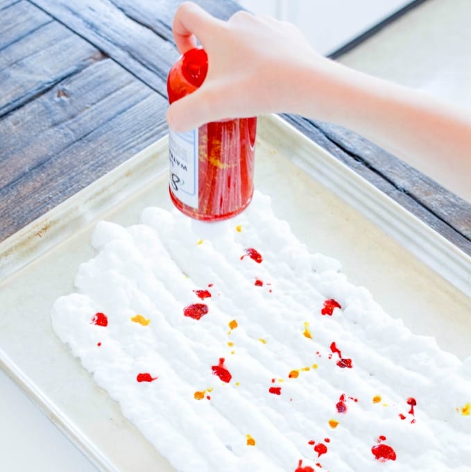 Shaving Cream Painting tutorial