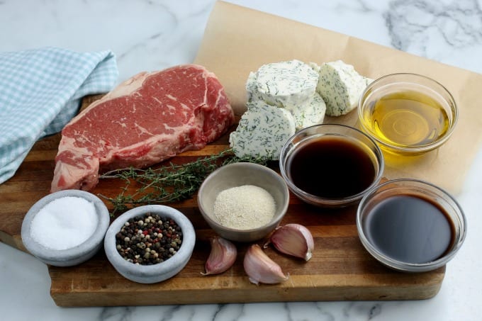 ingredients for Steak Bites 