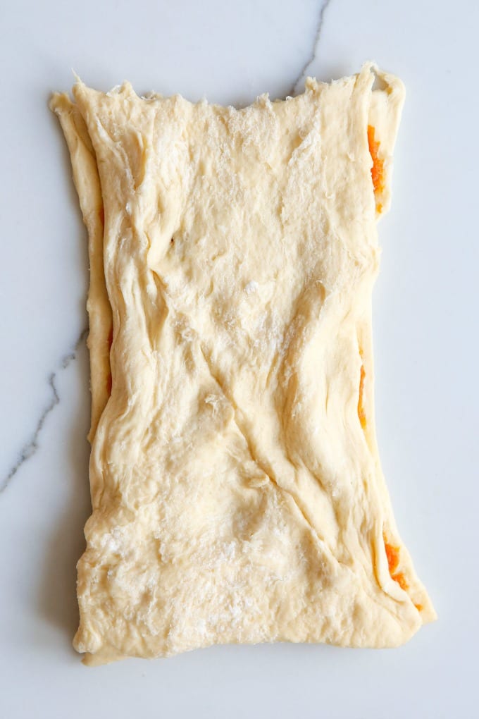 How to make Pumpkin spice puff pastry twists.