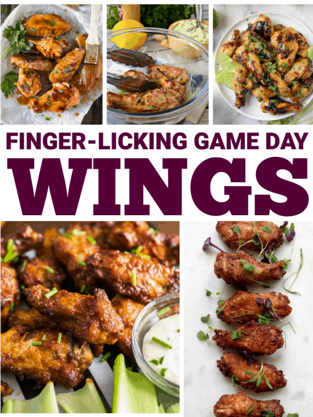 BEST GAME DAY WINGS STORY