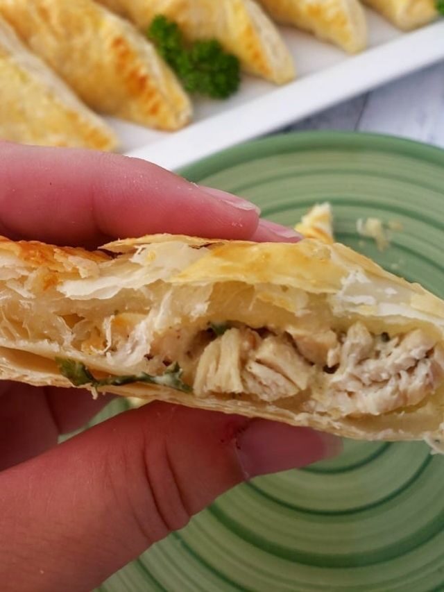EASY PUFF PASTRY CHICKEN POCKETS STORY