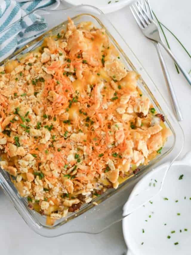 Sausage and Potato Casserole Poster