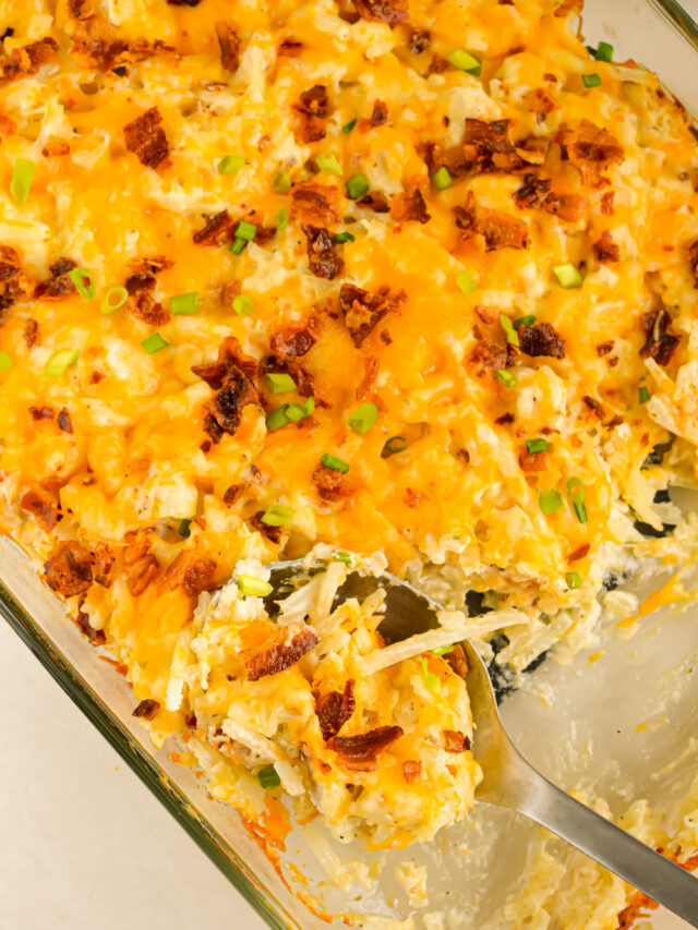 Chicken Hashbrown Casserole Story