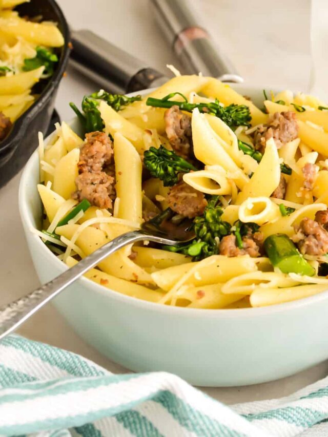 Pasta with Sausage and Broccolini Story