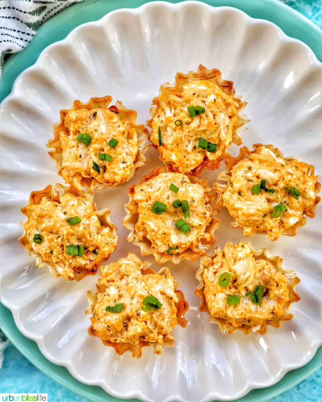 Close up of Buffalo Chicken Bites from Urban Bliss Life.