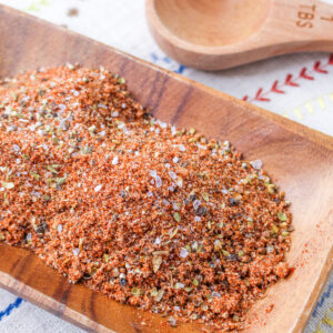 Close up of Homemade Steak Rub.