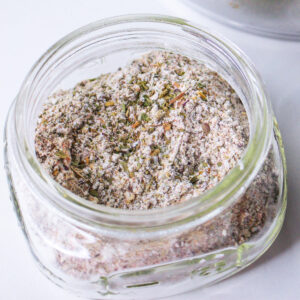 Spaghetti Seasoning Mix in a jar.