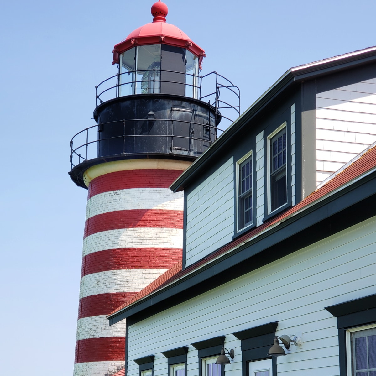 West Quoddy Headlight in Maine.