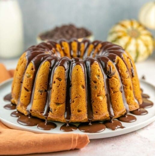Pumpkin Chocolate Chip Bundt Cake from Bunsen Burner Bakery