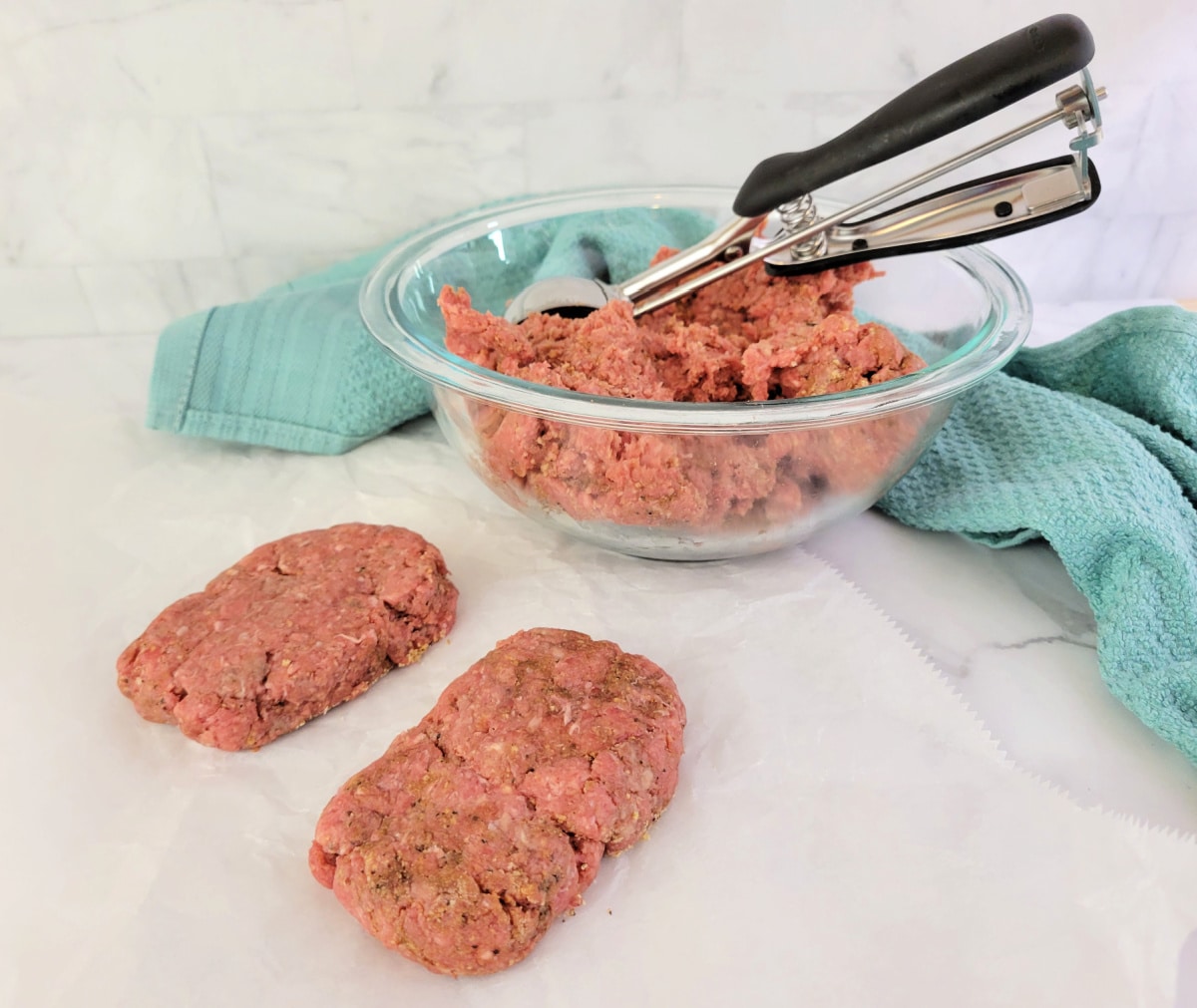 How to make Salisbury Steak patties.